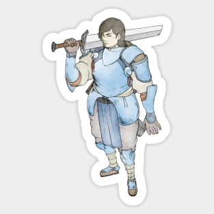 Sapphire Knight Sticker